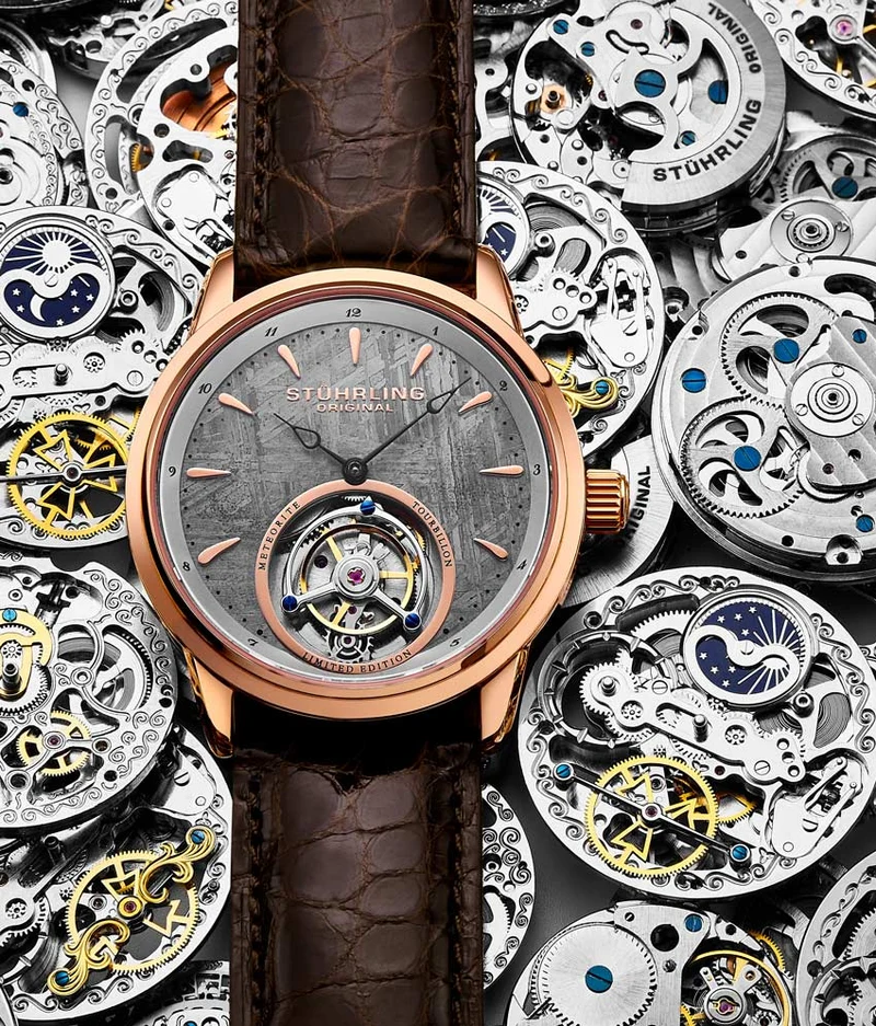 Stührling Galactic Labyrinth 42mm Tourbillon
