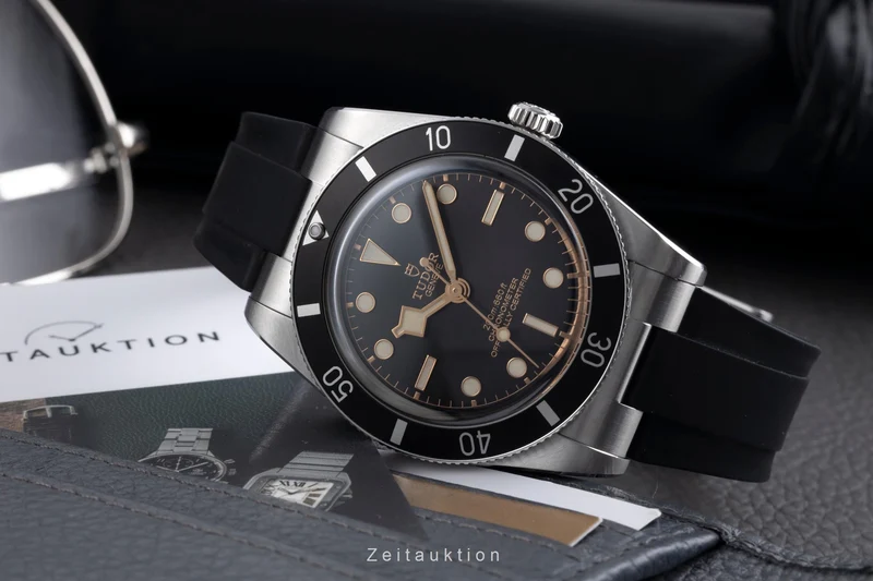 Tudor Black Bay steel automatic men's watch 79000N LP: 3970EUR [2507492]