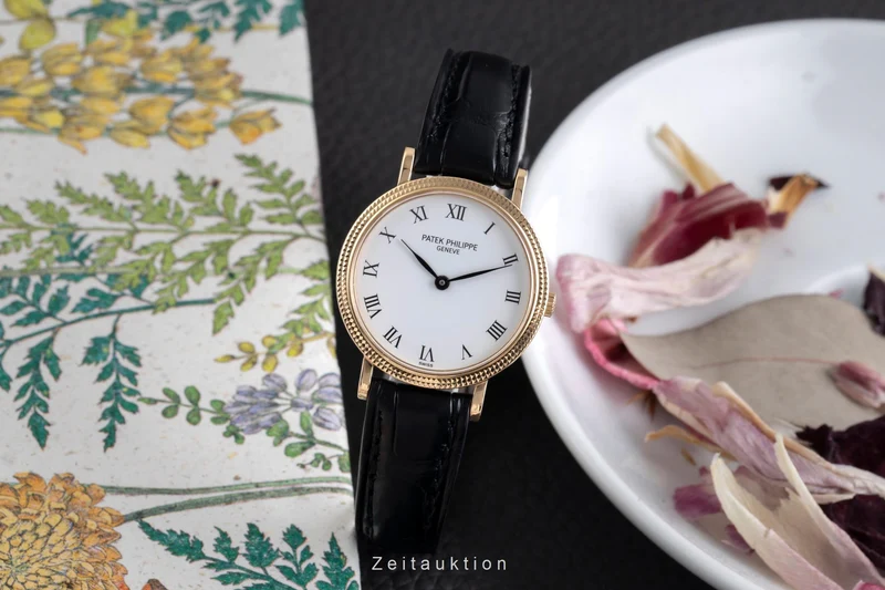 Patek Philippe Calatrava 18 ct gold quartz women's watch 4819 [2600419]