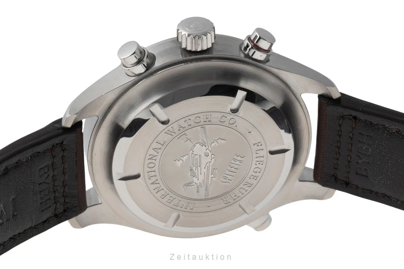 IWC Fliegerchronograph chronograph steel automatic men's watch IW371802 [2506636]