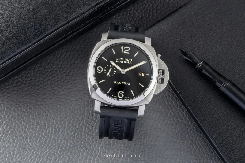Panerai Luminor Marina steel automatic men's watch PAM00312 LP: 8900EUR [2507515]