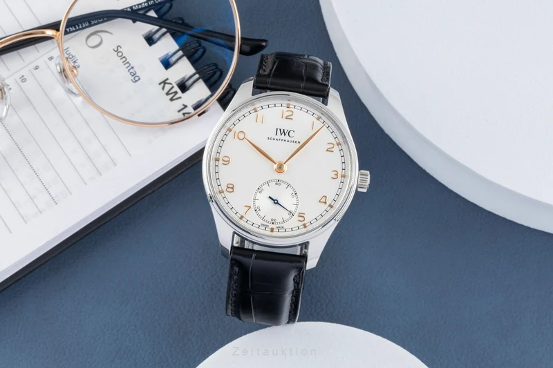 IWC Portugieser steel automatic men's watch IW358303 LP: 7700EUR [2600363]