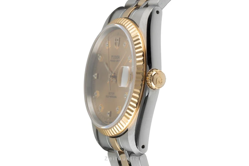 Tudor Prince Date steel / gold automatic men's watch 74033 [2600514]