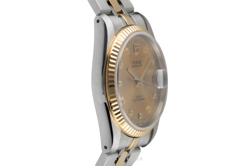Tudor Prince Date steel / gold automatic men's watch 74033 [2600514]