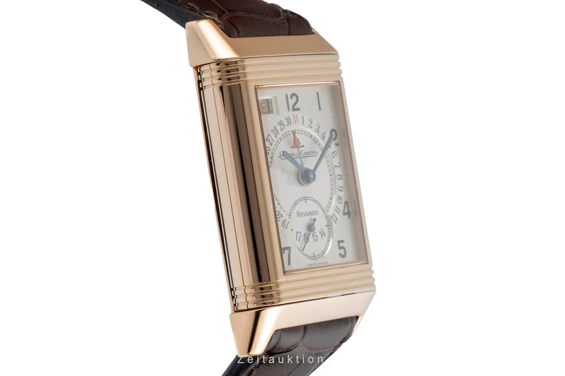 Jaeger LeCoultre Reverso 18 ct red gold manual winding men's watch 270.2.36 Q273242A [2406120]