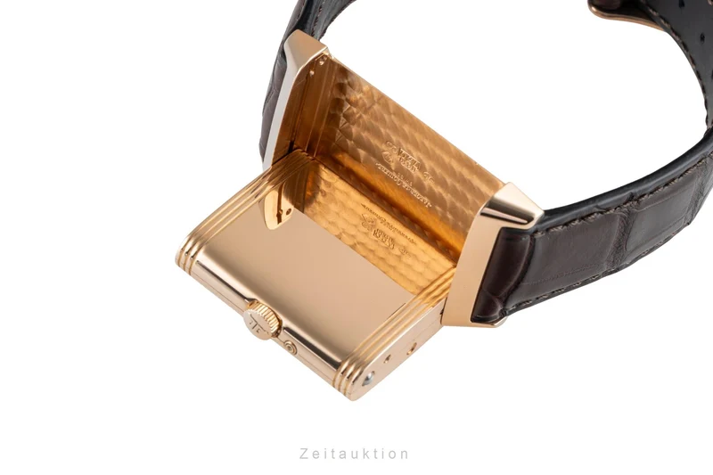 Jaeger LeCoultre Reverso 18 ct red gold manual winding men's watch 270.2.36 Q273242A [2406120]