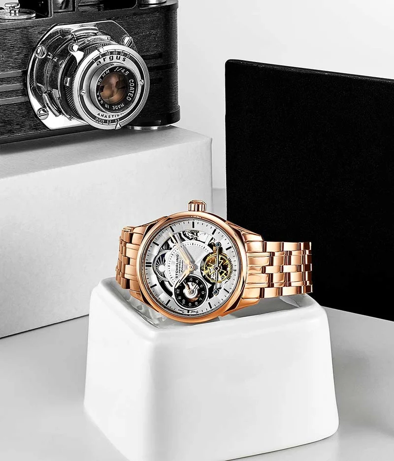 Stührling Presidia 943B Automatic 42mm Skeleton
