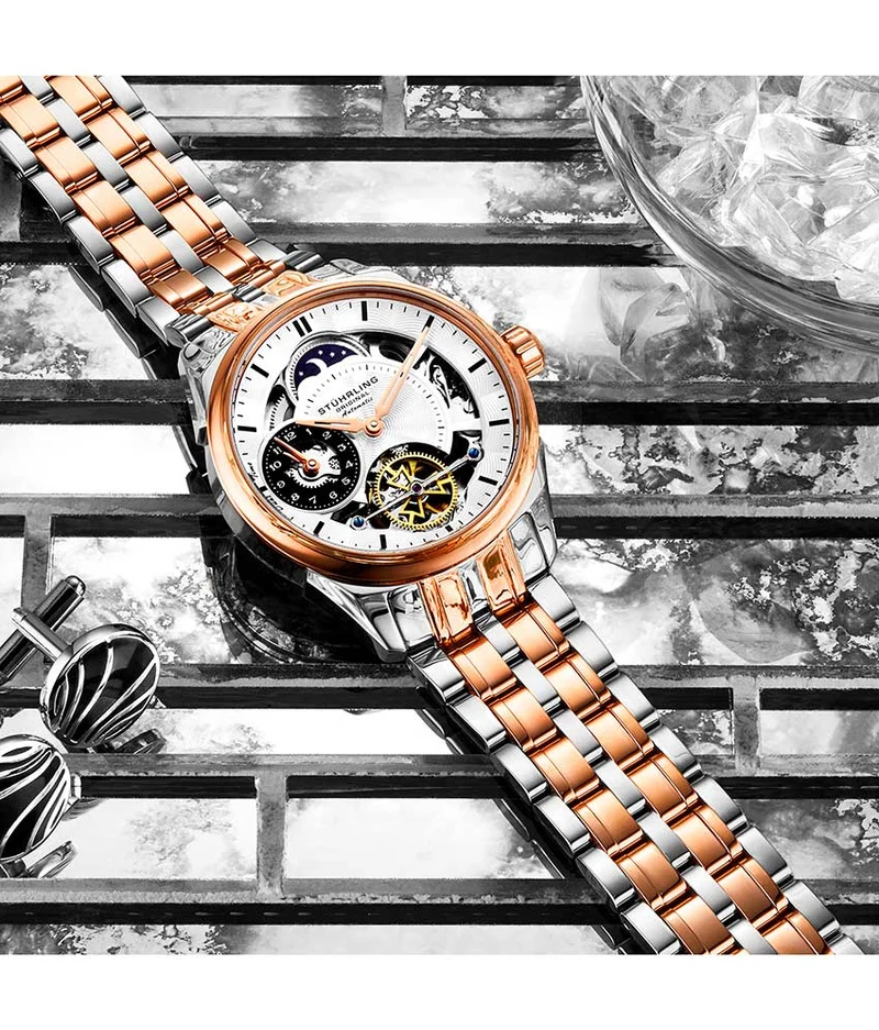 Stührling Presidia 943B Automatic 42mm Skeleton
