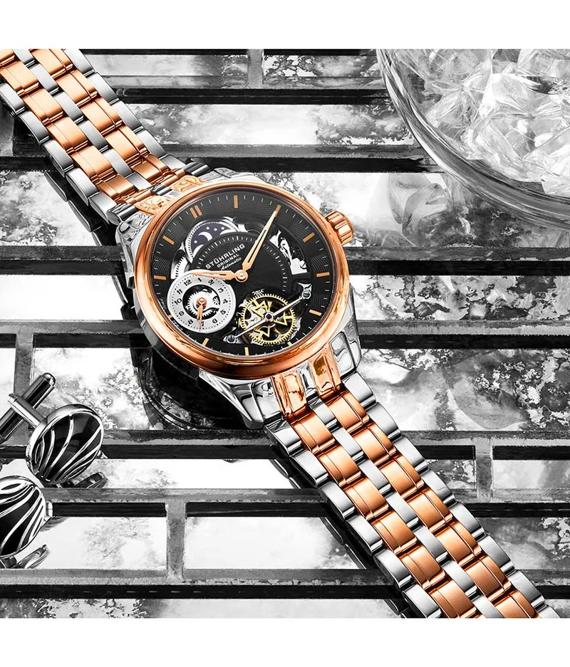 Stührling Presidia 943B Automatic 42mm Skeleton