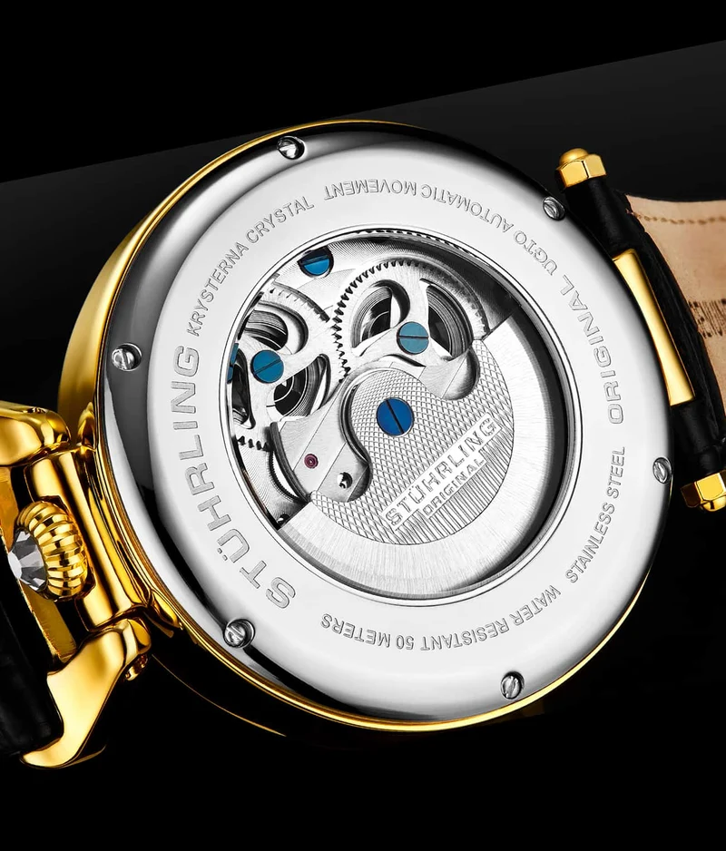 Stührling Emperor’s Grand DT 3920 Automatic 46mm Skeleton