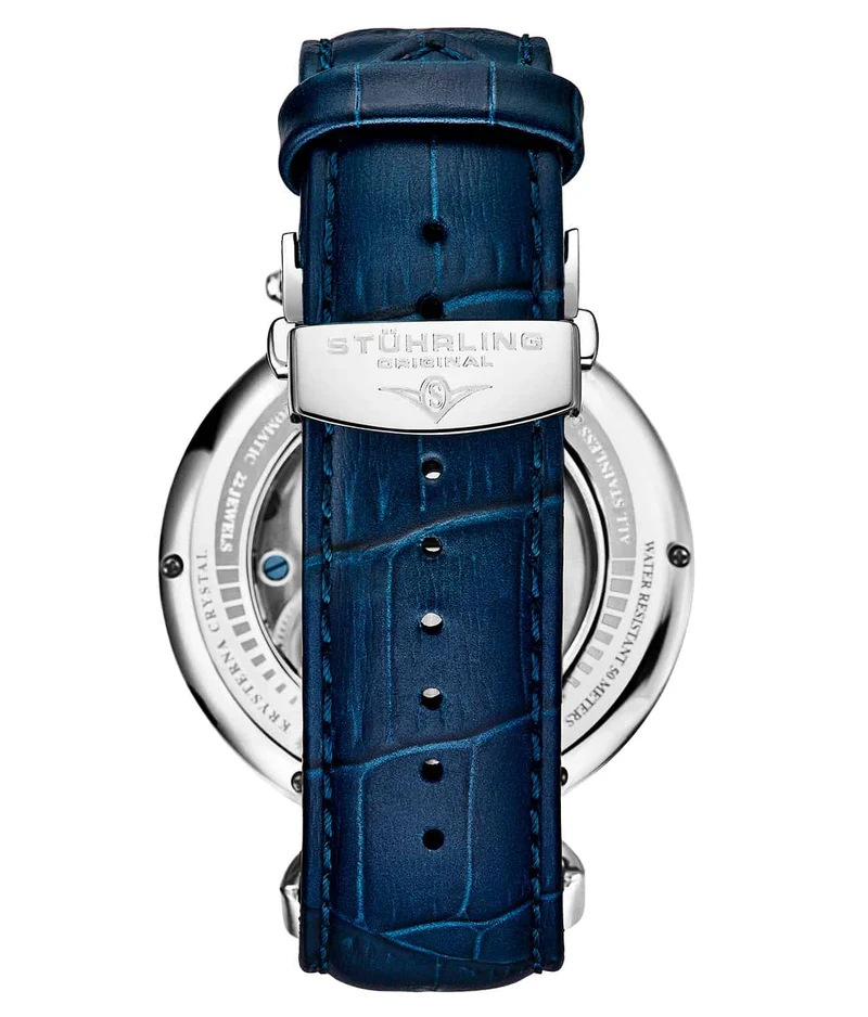 Stührling Modena Dual Time Automatic 988 46mm Skeleton