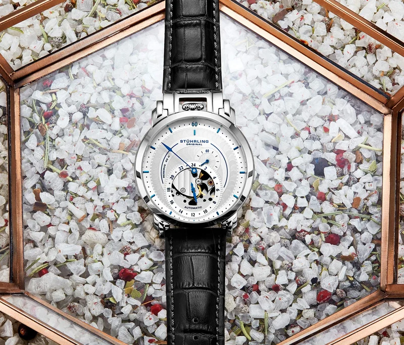 Stührling Savoy 942 Automatic Regulator 44mm Skeleton
