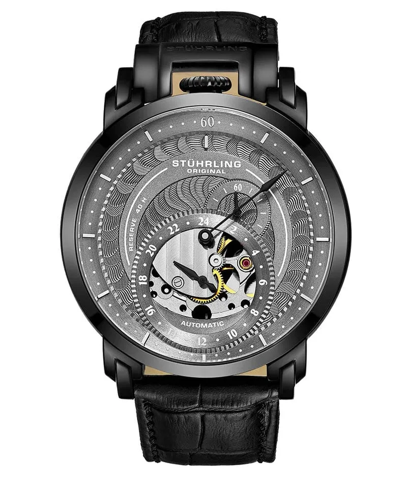 Stührling Savoy 942 Automatic Regulator 44mm Skeleton