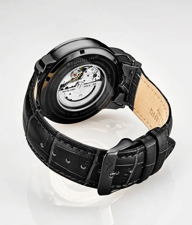 Stührling Savoy 942 Automatic Regulator 44mm Skeleton