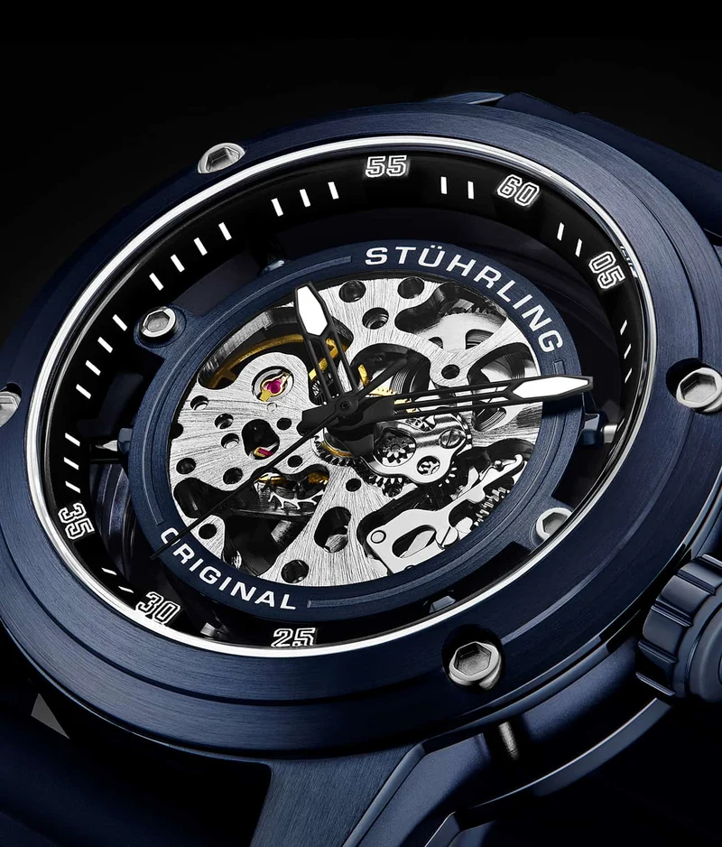 Stührling The Titan Automatic 50mm Skeleton
