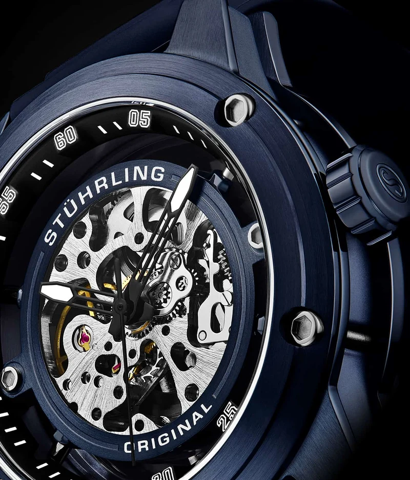 Stührling The Titan Automatic 50mm Skeleton