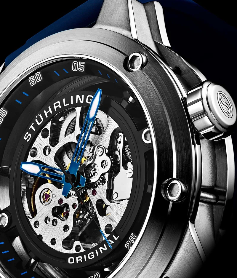 Stührling The Titan Automatic 50mm Skeleton