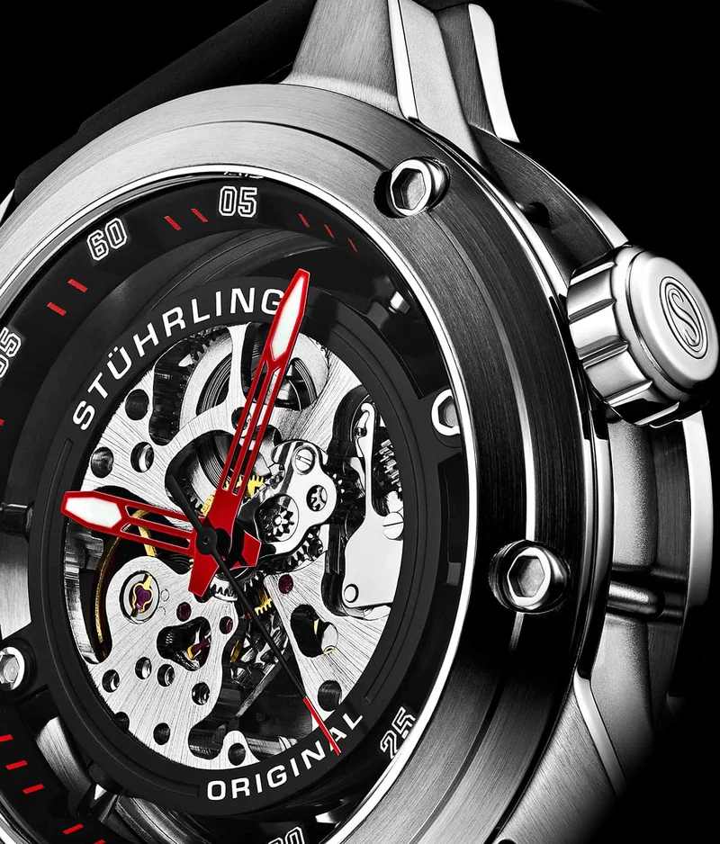 Stührling The Titan Automatic 50mm Skeleton
