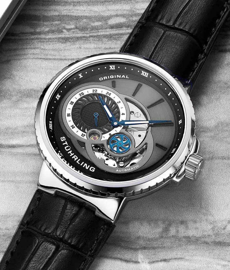 Stührling Legacy 996 Automatic 45mm Skeleton