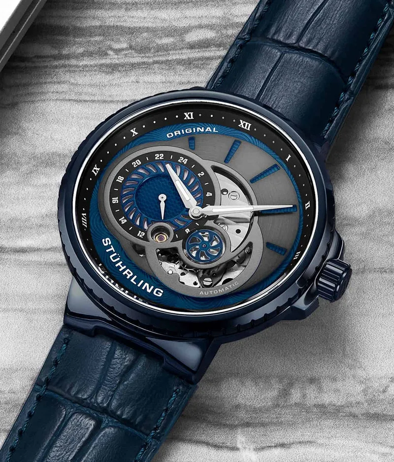 Stührling Legacy 996 Automatic 45mm Skeleton