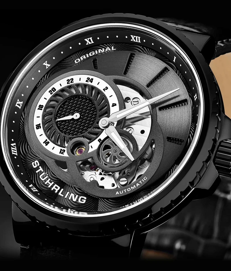 Stührling Legacy 996 Automatic 45mm Skeleton