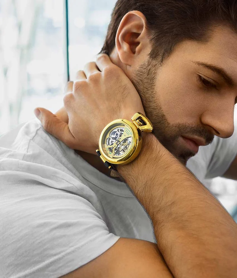 Stührling Emperor’s Grandeur 3919 Automatic 49mm Skeleton