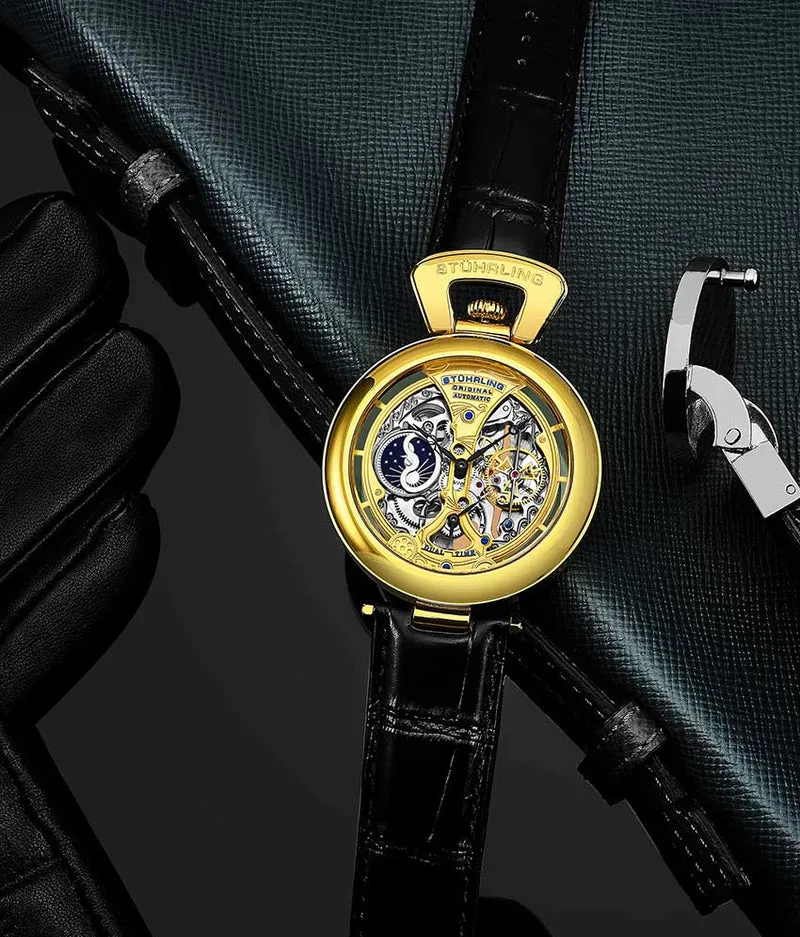 Stührling Emperor’s Grandeur 3919 Automatic 49mm Skeleton