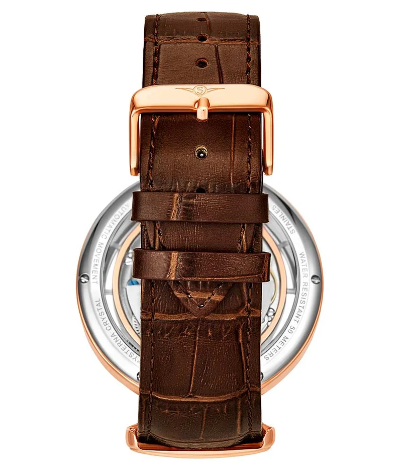 Stührling Emperor’s Grandeur 3919 Automatic 49mm Skeleton