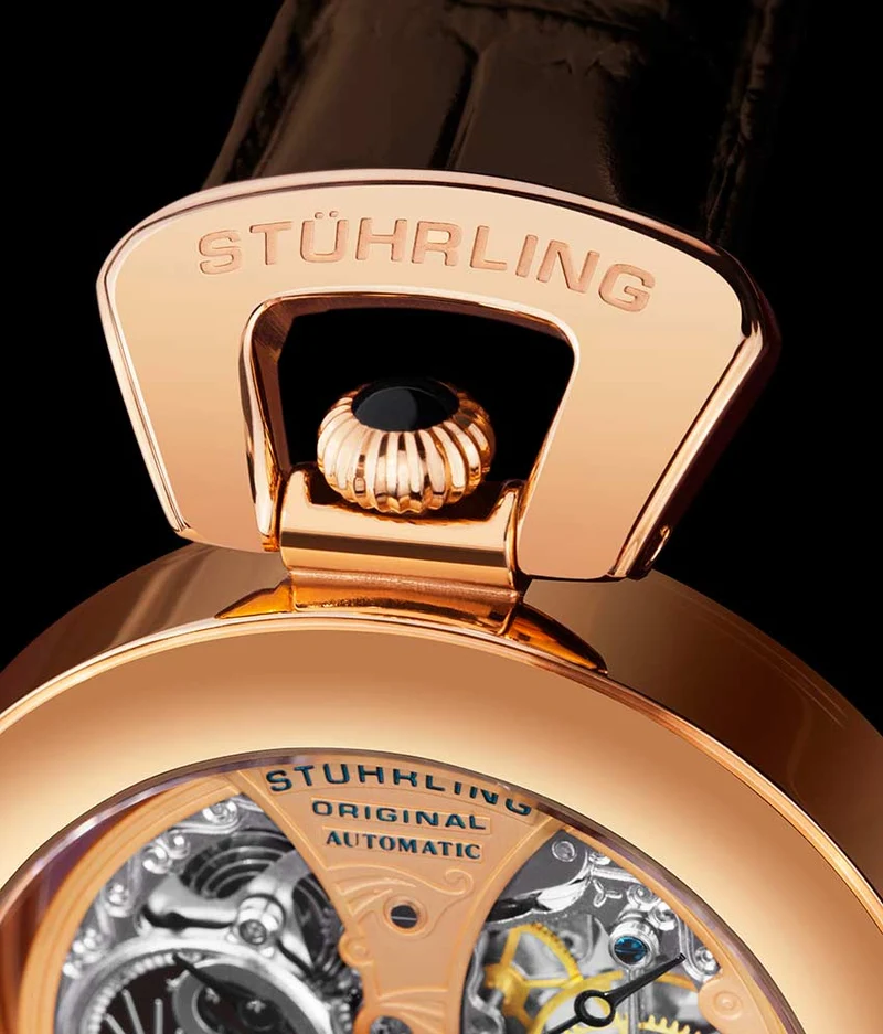 Stührling Emperor’s Grandeur 3919 Automatic 49mm Skeleton