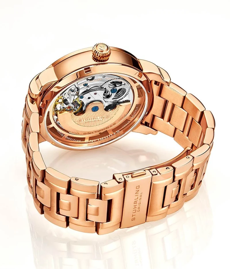 Stührling Luciano 371B Automatic 46mm Skeleton
