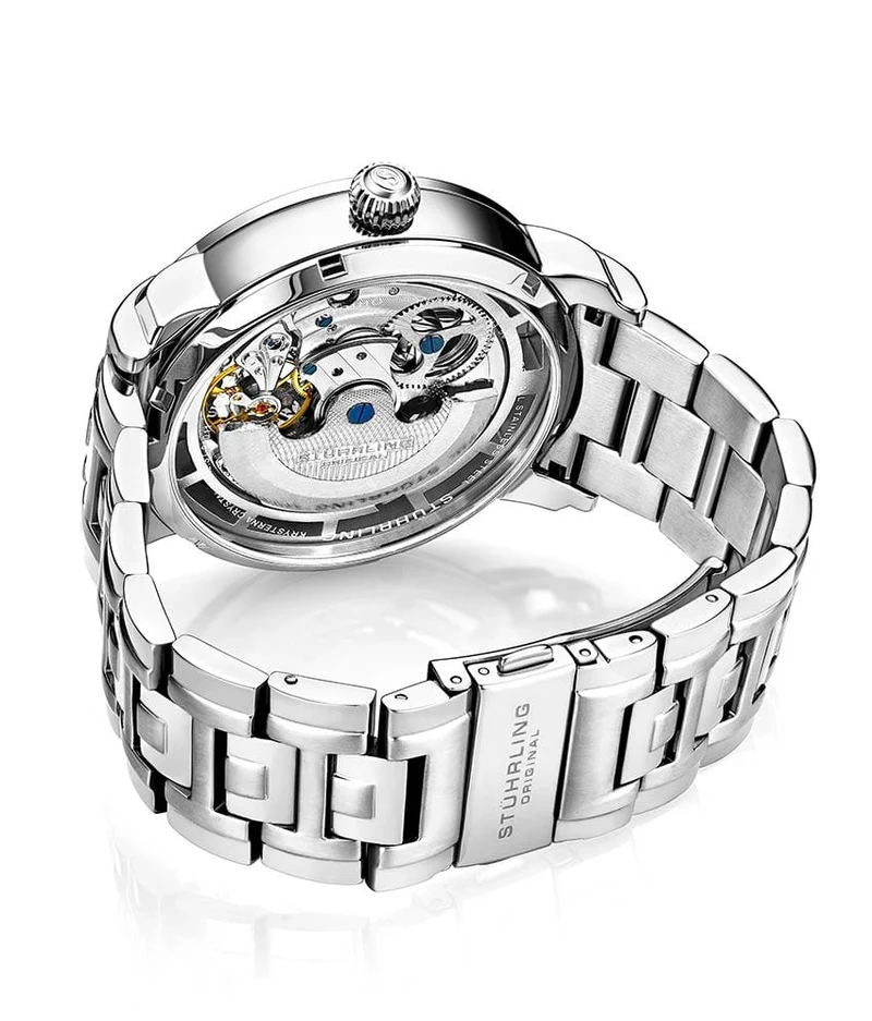 Stührling Luciano 371B Automatic 46mm Skeleton