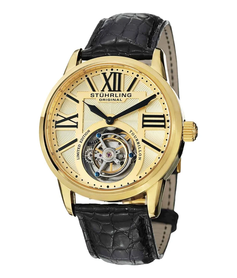 Stührling Imperial Timecraft 42mm Tourbillon