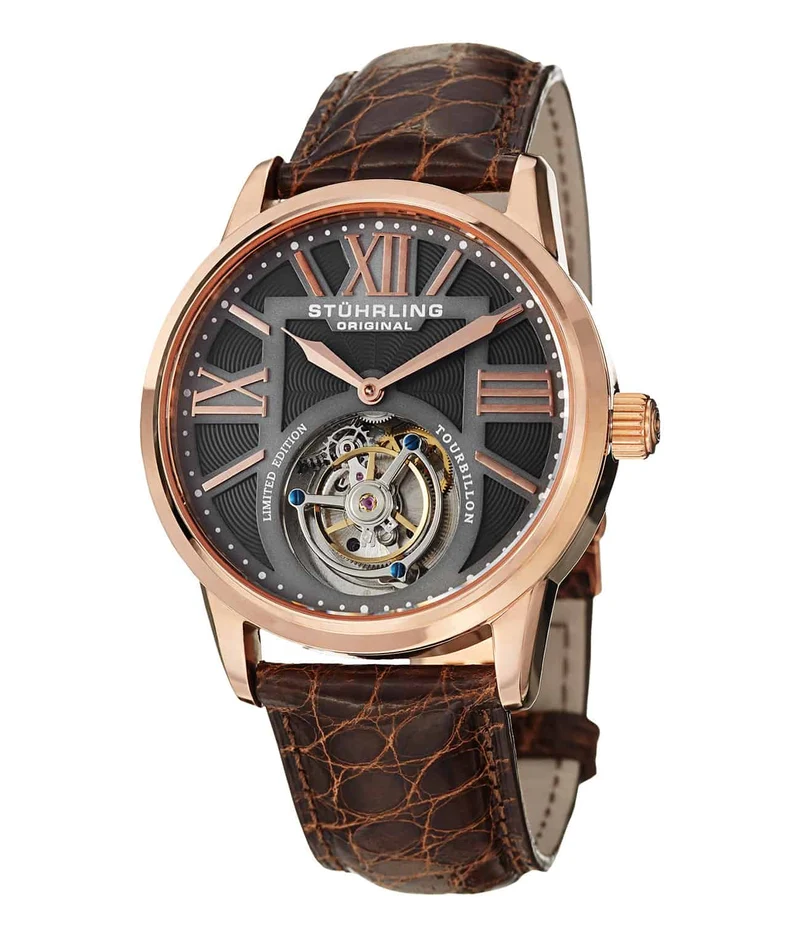 Stührling Imperial Timecraft 42mm Tourbillon