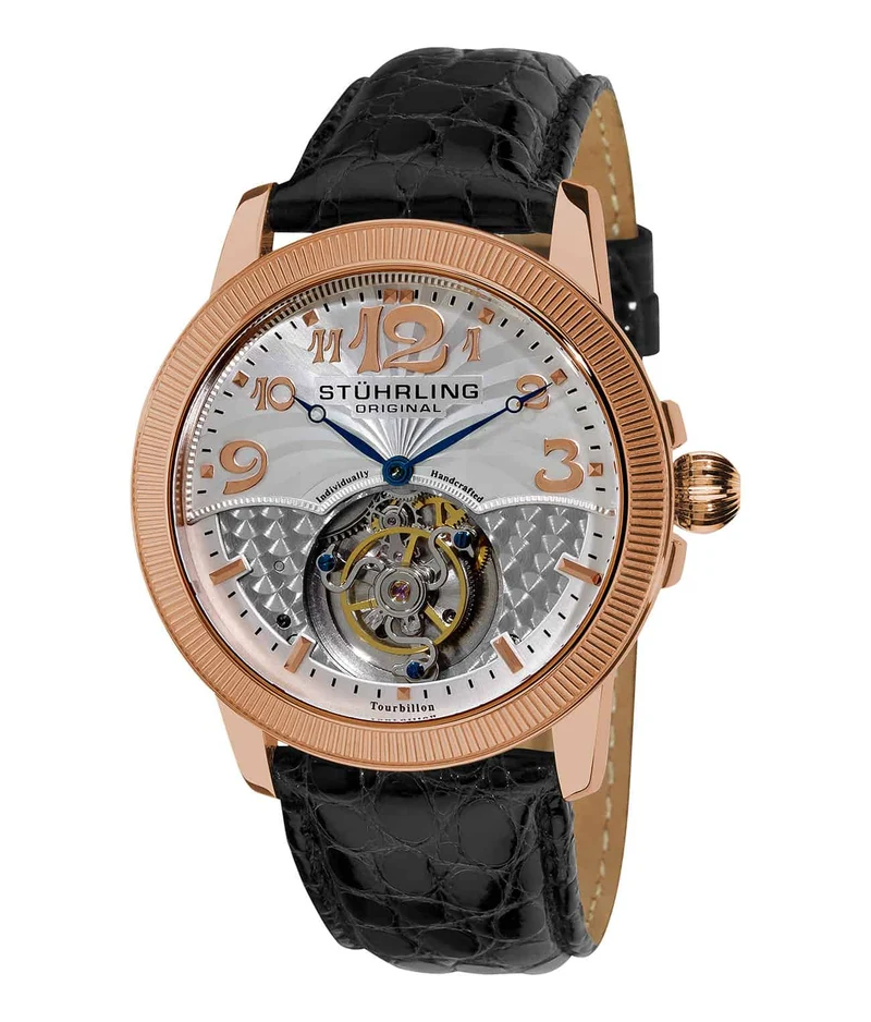 Stührling Timekeeper's Triumph 45mm Tourbillon