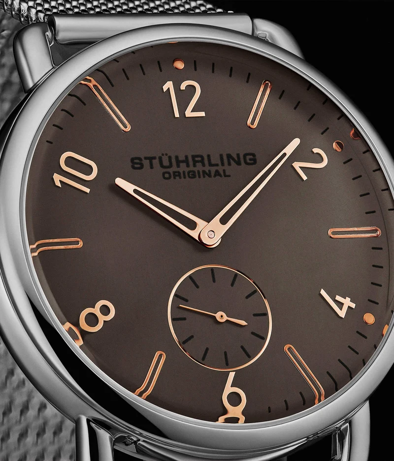 Stührling Jenson 3939 Quartz 42mm Classic