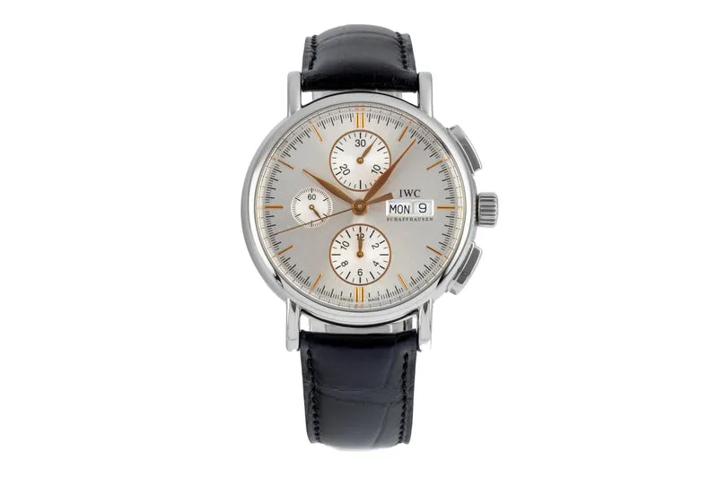 IWC Portofino chronograph steel automatic men's watch IW378302 [2506778]