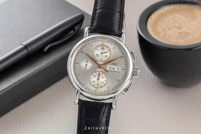 IWC Portofino chronograph steel automatic men's watch IW378302 [2506778]