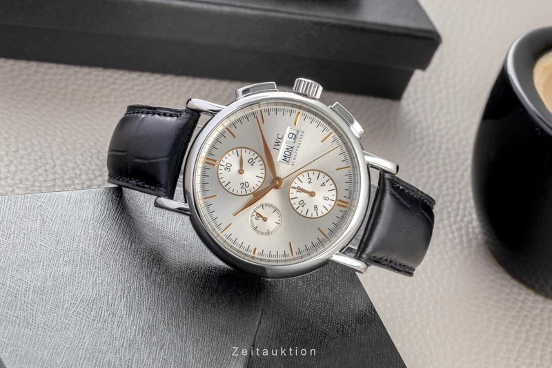 IWC Portofino chronograph steel automatic men's watch IW378302 [2506778]