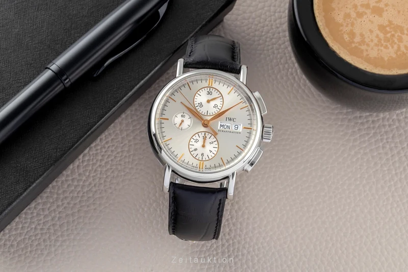 IWC Portofino chronograph steel automatic men's watch IW378302 [2506778]