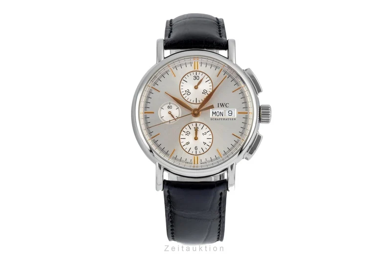 IWC Portofino chronograph steel automatic men's watch IW378302 [2506778]