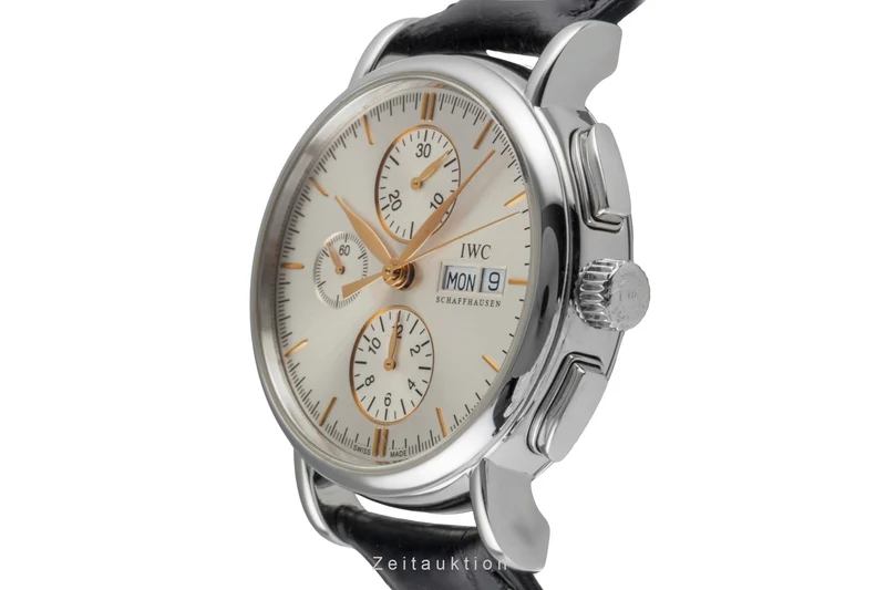 IWC Portofino chronograph steel automatic men's watch IW378302 [2506778]