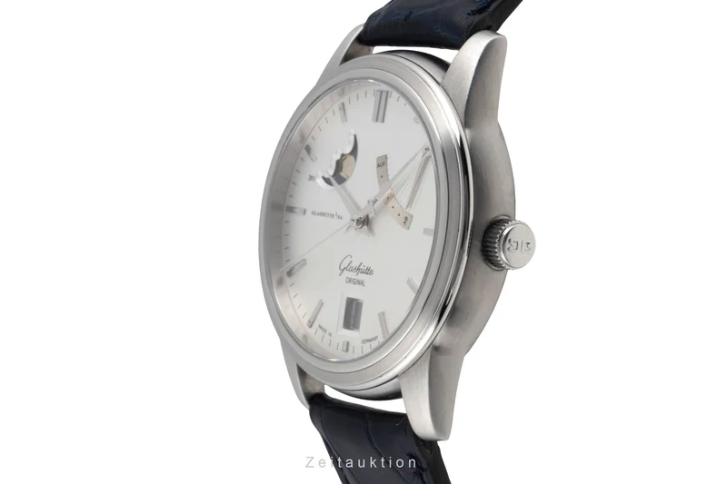 Glashütte Senator steel automatic men's watch 39-44-04-12-04 [2600086]