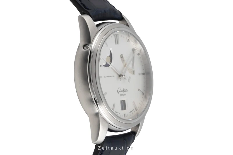 Glashütte Senator steel automatic men's watch 39-44-04-12-04 [2600086]