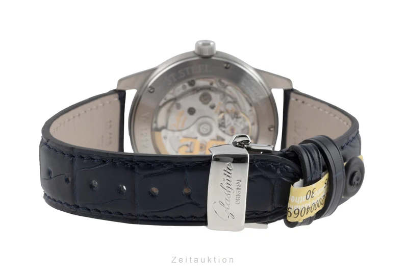 Glashütte Senator steel automatic men's watch 39-44-04-12-04 [2600086]