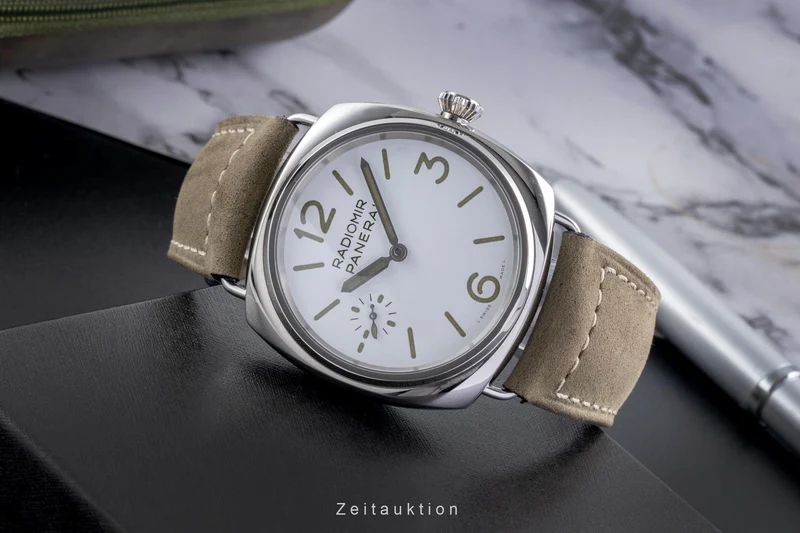 Panerai Radiomir steel manual winding men's watch PAM01384 LP: 5500EUR [2600666]
