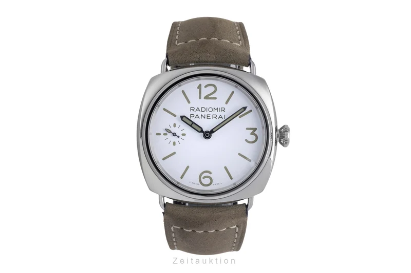 Panerai Radiomir steel manual winding men's watch PAM01384 LP: 5500EUR [2600666]