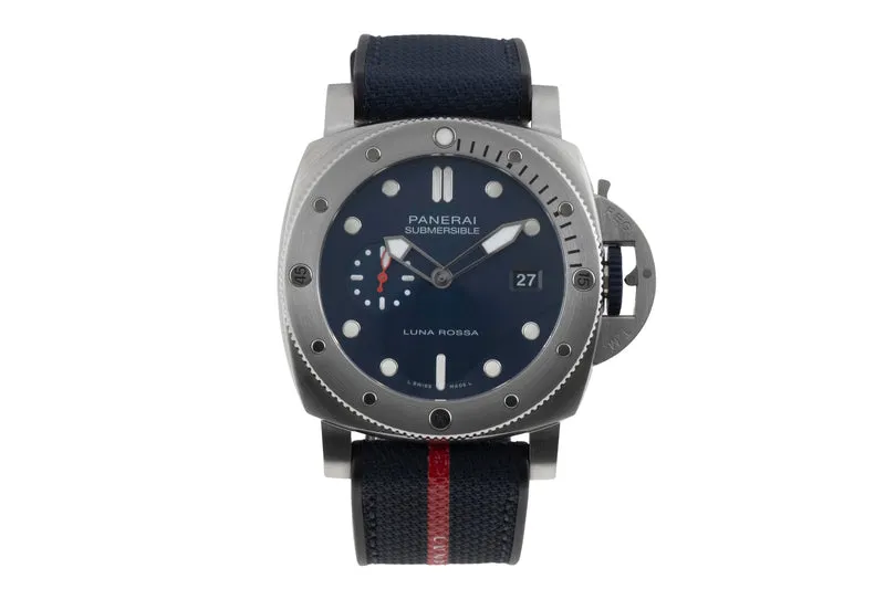 Panerai Submersible steel automatic men's watch PAM01391 LP: 12300EUR [2600561]