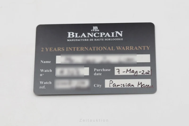 Blancpain Fifty Fathoms steel automatic men's watch 5100B-1110-B52A LP: 11000EUR [2507354]