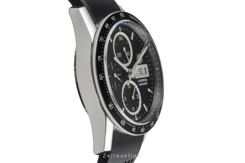 Tag Heuer Carrera chronograph steel automatic men's watch CV201AG LP: 7950EUR [2600217]