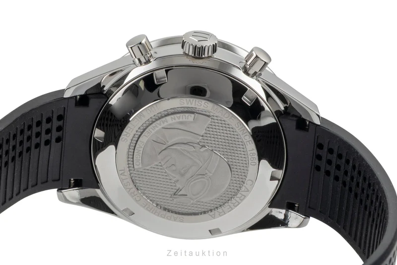 Tag Heuer Carrera chronograph steel automatic men's watch CV201AG LP: 7950EUR [2600217]